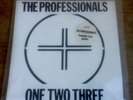 THE PROFESSIONALS 1-2-3*white light*white heat*baby i don't care 1980 POSTER BAG