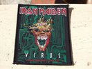 IRON MAIDEN VIRUS 1998 ORIGINAL PATCH RARE IN MINT CONDITION