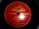 EMMA CALVE bizet's carmen MONARCH 5002 1904 ONE SIDED 78 RPM E-