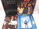 4x AC/DC LPs: Back In Black, Highway To Hell, If You Want Blood & Who Made - S87