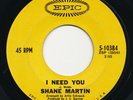 SHANE MARTIN I Need You / So Young EPIC Northern Soul Classic 45 Hear