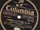 Paul Whiteman und sein Orchester :Happy  Feet  + A Bench in the Park