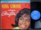 NINA SIMONE Sings Ellington LP COLPIX RECORDS SCP 425 US 1962 VOCAL SOUL JAZZ ST