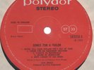 Jack Bruce - 'Songs For A Tailor' 1969 UK Polydor LP 583058