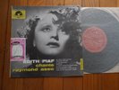 Olympia Autographe /Edith PIAF Chante R.ASSO  LP 25cm  POLYDOR  BIEM  Quasi NEUF