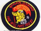 WIGAN CASINO ORIGINAL 6TH ANNIVERSARY NORTHERN SOUL PATCH ** MINT