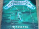 METALLICA Ride the Lightning ORIGINAL 1984 FRENCH LP Exclusive Green Cover