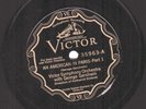 75e.  George Gershwin - An American in Paris, parts 1-4 - Victor 35963 & 35964