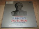 4 Vinyl LP: Beethoven, 5 Klavierkonzerte, Artur Schnabel, Malcolm Sargent