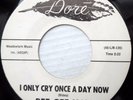 BEE GEE KAY teen promo DORE 45 I ONLY CRY ONCE A DAY NOW  I COULD JUST DIE F2581