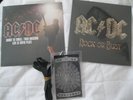 AC/DC, Rock Or Bust & Shoot To Thrill Live 7 inch Singles & vip Guest pass