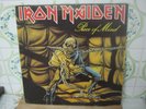 IRON MAIDEN piece of mind  1983 GREEK LP VINYL BRUCE DICKINSON BEST OF