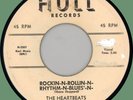 HEARTBEATS Crazy for You / Rockin-N-Rollin-N-Rhythm 45rpm Hull 1955 original