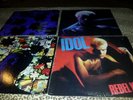 David Bowie Blue Jean Billy Idol Rebel Yell LP Vinyl Classic Rock
