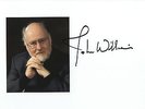 John Williams - Legendary Star Wars Theme Composer - Hand Signed Photograph.