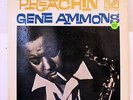 GENE AMMONS-PREACHIN ON PRESTIGE JAZZ LP-VG+, MONO