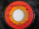1969 FIRE AND ICE THE MUSIC MAN / FOR THE MONEY PROMO 45 P-2587 PSYCH/GARAGE