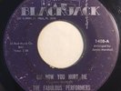 * FABULOUS PERFORMERS Think About It RARE NORTHERN SOUL FUNK Blackjack 45 HEAR