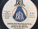 * SHIRLEY & THE SHIRELLES Never Give You Up  CROSSOVER MODERN SOUL Bell 45 HEAR