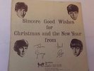 THE BEATLES First Christmas  Flexi disc