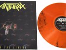 ANTHRAX - AMONG THE LIVING Orange/Black Vinyl LP - Megadeth Metallica Overkill