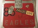 EAGLES LIVE   VINYL DOUBLE  LP 1980 HOTEL CALIFORNIA,THE LONG RUN,TAKE IT EASY.