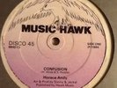 HORACE ANDY - Confusion. UK Music Hawk 12'. 1984 Roots Killer