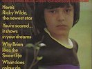 Ricky Wilde on Magazine Cover November 1973      Brian Connolly of The Sweet