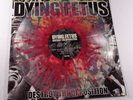 DYING FETUS Destroy The Opposition LP CLEAR RED SPLATTER VINYL /300 obituary