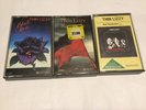 Thin Lizzy 3 Cassette Tape Bundle Black Rose Renegade Bad Reputation Paper Label
