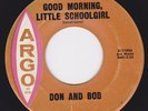 R&B Rocker 45 - DON And BOB - Good Morning Little Schoolgirl / I'm Lost