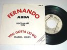 ABBA -PROMO 45- ITALY 1976 DISCO MARE CONTEST -FERNANDO