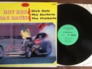 HOT ROD DRAG RACES - Dick Dale / Surfaris / Fireballs Almore LP AS109 surf vinyl