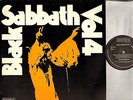 BLACK SABBATH vol 4 (1976 uk nems reissue) LP EX/VG NEL 6005 hard rock metal