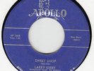 LARRY KIRBY - SWEET SHOP - APOLLO 45 #526 -  GUITAR ROCKABILLY  EX   HEAR IT