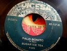 LISTEN SUGAR ICE TEA madua - palo bonito RARE AFRO LATIN FUNK El Salvador 45 VG+