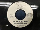 MEN WITHOUT WORK Spoiled Gen,Ron Reagan Is A Menace new wave synth rare punk 45