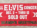 ELVIS PRESLEY-VERY RARE SOLD OUT HILTON ENGAGEMENT POSTERS-ALL COLOURS