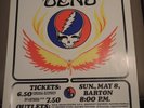GRATEFUL DEAD BARTON HALL CORNELL 77 CONCERT POSTER 2nd PRINT ART ROCK #'d RARE