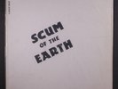 VARIOUS: Scum Of The Earth LP (France, limited edition #177/500) Rock & Pop