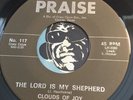 CLOUDS OF JOY Gospel Soul 45 Praise #117 Lord Is My Shepherd b/w When I Get Up