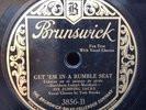 78rpm Brunswick 3856 The Six Jumping Jacks GET EM IN A RUMBLE SEAT, V++