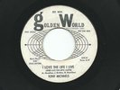 Northern Soul Tony Michaels 'I Love The Life I Live' Golden World DJ 45 VG-