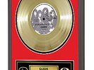 Queen Bohemian Rhapsody Freddie Mercury Framed Gold Disc Display Vinyl (45rpm)