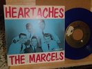 THE MARCELS, Heartaches, ORG EP COLPIX CEP 808, BLUE WAX, RARE  7``, R&B