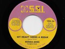 Brenda Jones - My Heart Needs A Break / No More Hurt Or Pain (Soul, 45)