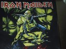 Vintage IRON MAIDEN - PIECE OF MIND  sew on back patch