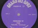 GRAND OLE OPRY #123 BILL MONROE/ROY DRUSKY/CONNIE SMITH/MARION WORTH WSM Radio