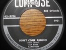RARE  GARAGE MOD 45   SAN DIEGO MARAUDERS   COMPOSE LABEL   DON'T COME AROUN