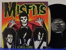 MISFITS Evilive LP 1987 PLAN 9 PL9-08 1st Press Translucent Vinyl VG++ Samhain